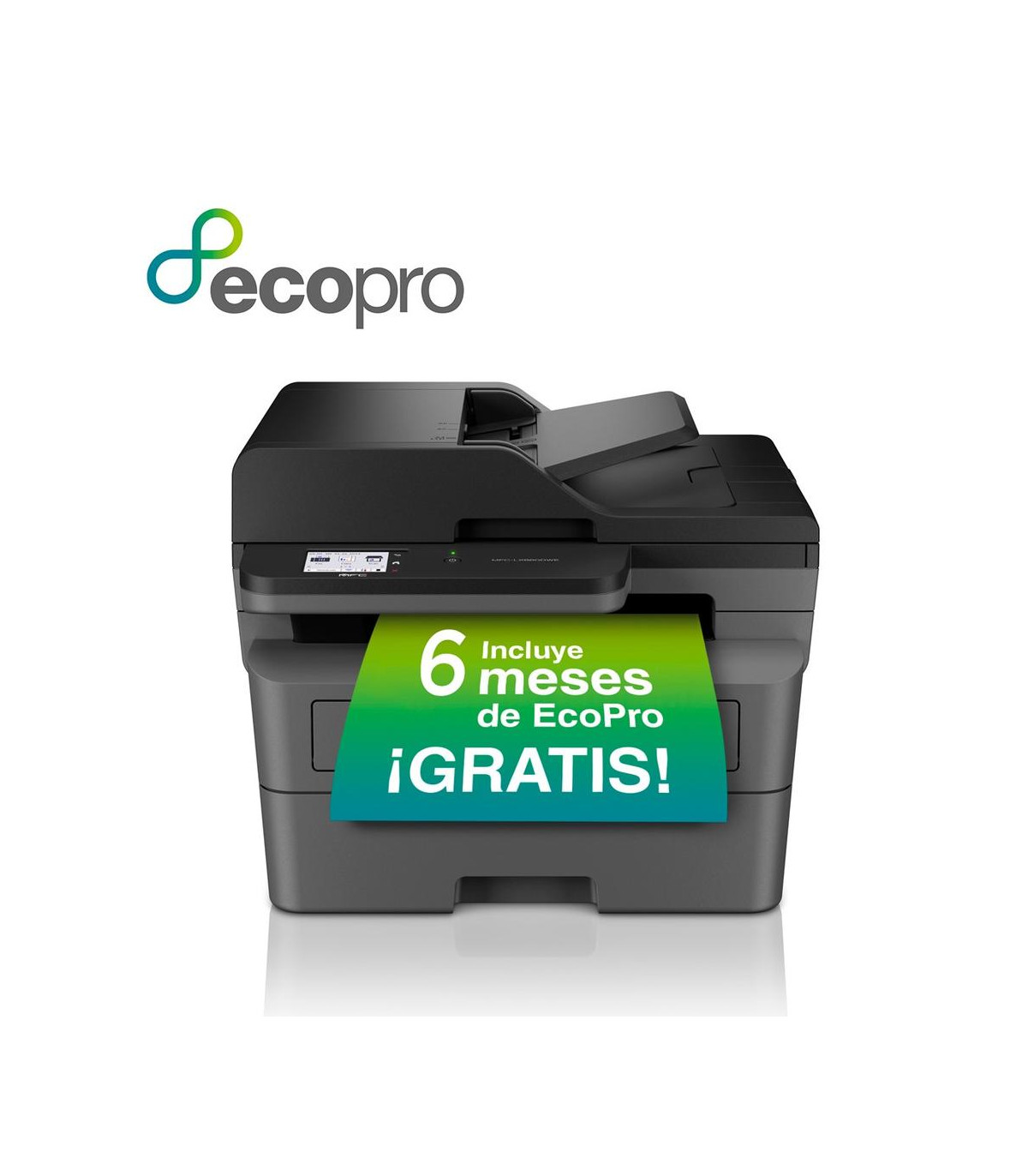 Multifuncion laser brother mfcl2860dwe monocromo - wifi - duplex - fax