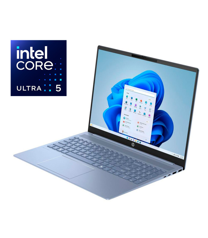 Portatil hp pavilion  16 - af0022ns 16 pulgadas ultra 5 125u -  16gb -  512gb -  w11 -  celeste