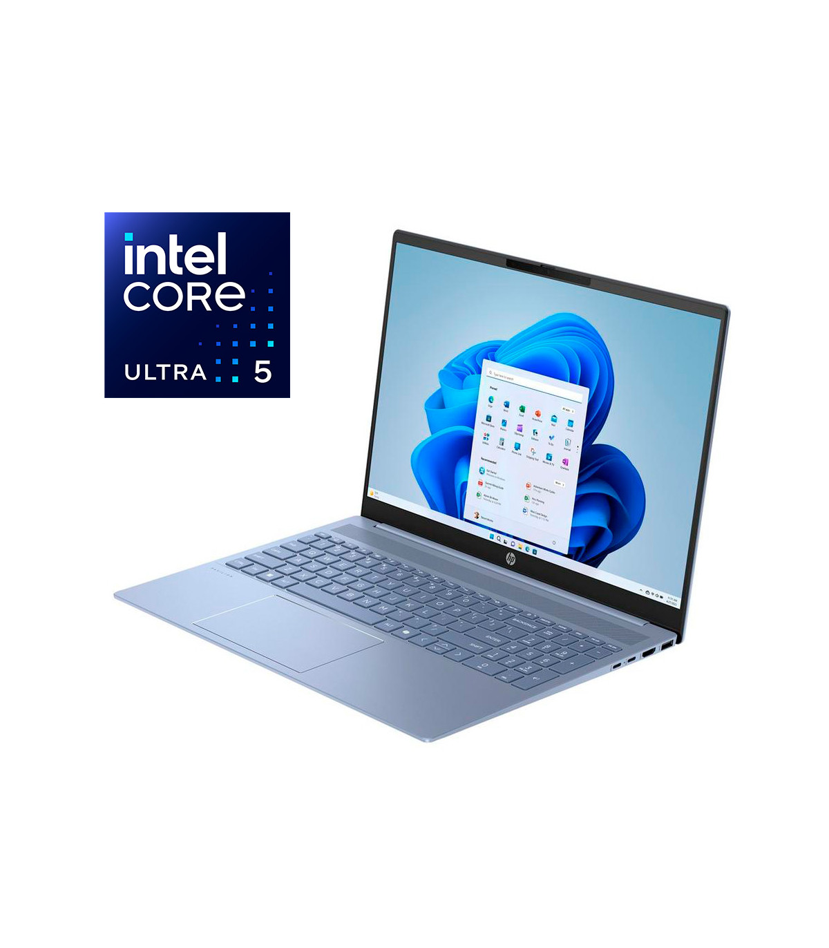 Portatil hp pavilion  16 - af0022ns 16 pulgadas ultra 5 125u -  16gb -  512gb -  w11 -  celeste