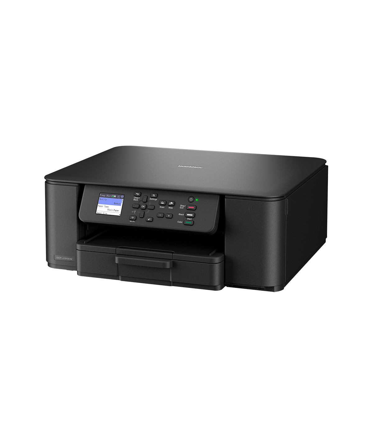 Multifuncion brother inyeccion color dcp - j1310dw a4 -  16ppm -  9ppm a color 256mb -  wifi -  wifi direct -  duplex impresion