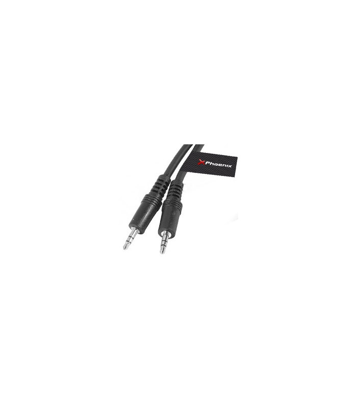 Cable de audio mini jack  3.5 mm m - m estéreo de 5 m