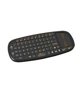 Mini teclado bluetooth con touchpad y puntero láser