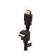 Cable hdmi a - a  90 grados awg 24 clase 2.0  de 1.8 m