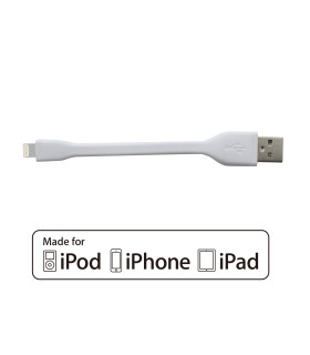 Cable phoenix usb a lightning certificado mfi apple 10 cm