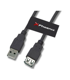 Cable usb macho a hembra 5 m