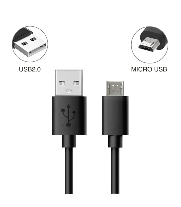 Cable phoenix usb a micro usb de 3 metros