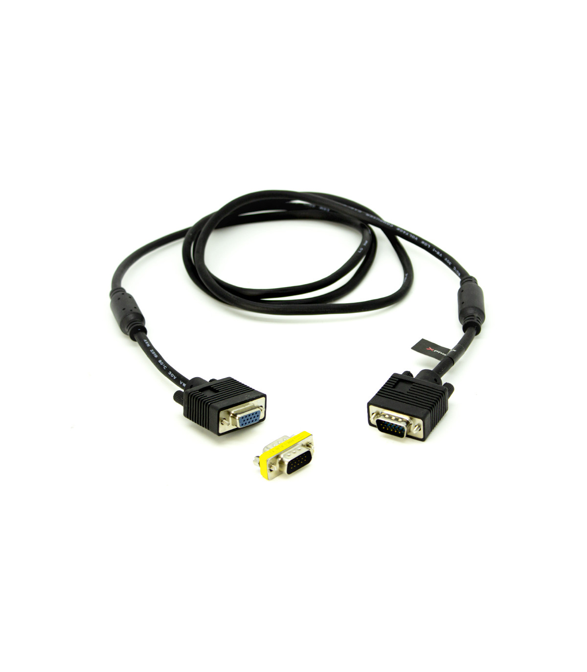 Cable svga d - sub15 de 3 m - m - h con adaptador m - m