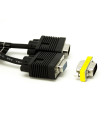 Cable svga d - sub15 de 5 m - m - h con adaptador m - m