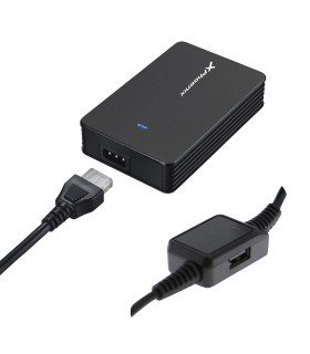 Adaptador cargador de corriente universal automatico  phoenix 40w  (incluye 5 conectores)  para portatiles y netbooks con puerto