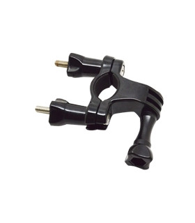 Accesorio soporte para barra - sillin - manillar bicicleta - moto phoenix para camara sport & gopro 4 - 3+ - 3 - 2 - 1 de color 
