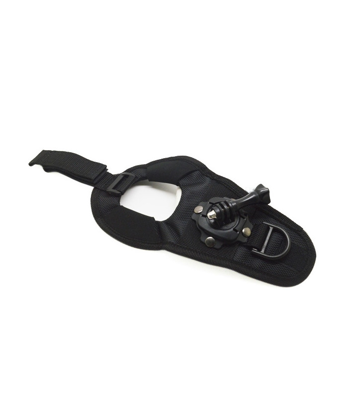 Accesorio soporte muñeca ajustable con rotacion velcro de 360 phoenix para camaras sport & gopro hero 4 - 3+ - 3 - 2 - 1 de colo
