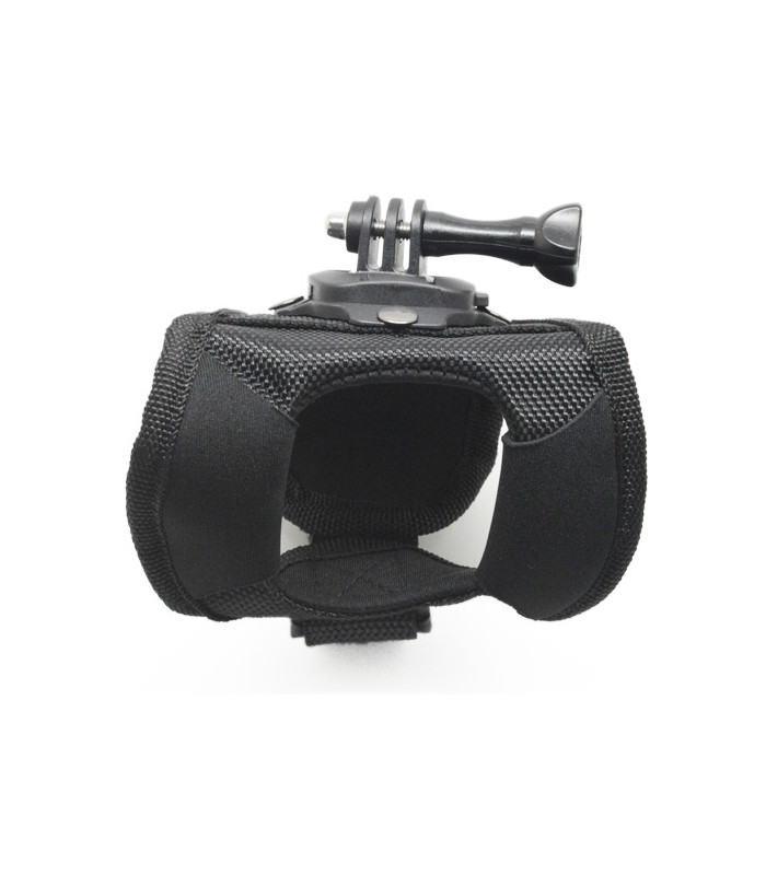 Accesorio soporte muñeca ajustable con rotacion velcro de 360 phoenix para camaras sport & gopro hero 4 - 3+ - 3 - 2 - 1 de colo