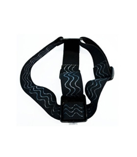 Soporte - correa para la cabeza ajustable phoenix para camaras sport & gopro hero 4 - 3+ - 3 - 2 - 1 de color negro con antidesl