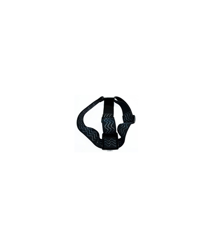 Soporte - correa para la cabeza ajustable phoenix para camaras sport & gopro hero 4 - 3+ - 3 - 2 - 1 de color negro con antidesl
