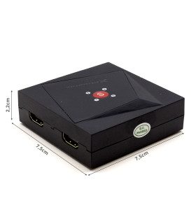 Hub 4 hdmi splitter bidireccional 4k