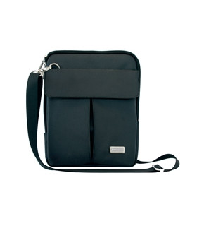 Bandolera nylon hasta 10 pulgadas negra