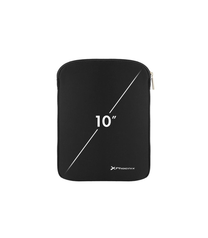 Funda protector phoenix sleeve para portátil o tablet 10 pulgadas negra