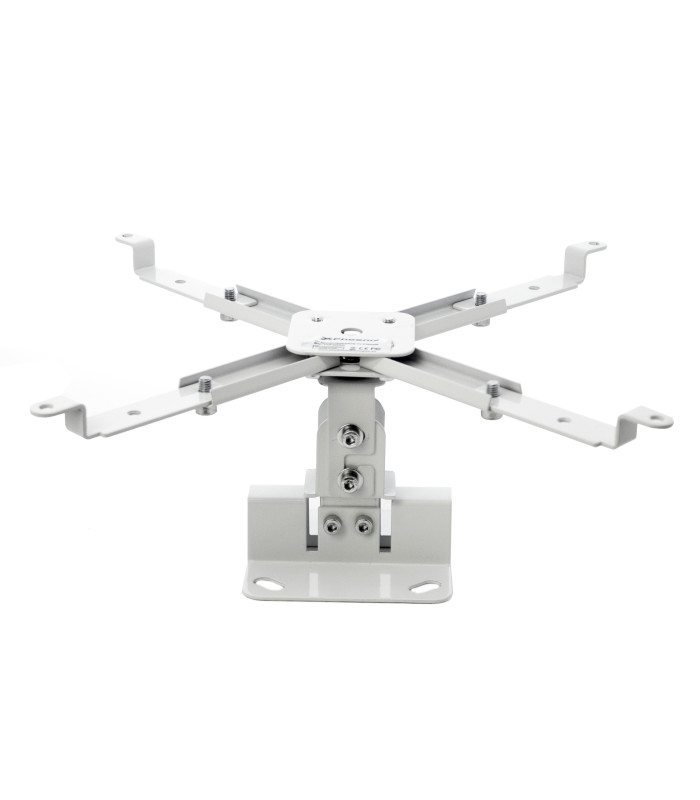 Soporte de proyector de techo y pared rota 360º inclinacion 10º blanco