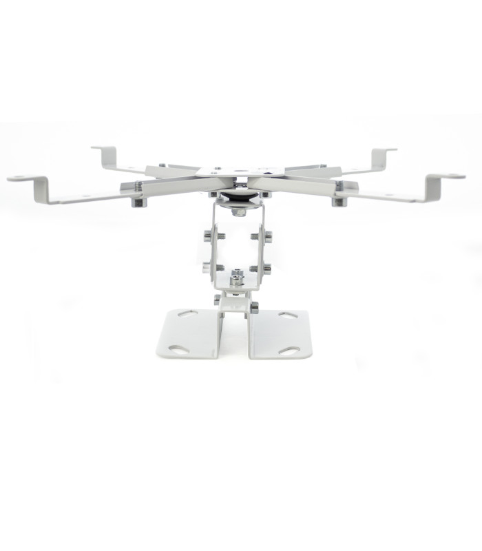 Soporte de proyector de techo y pared rota 360º inclinacion 10º blanco