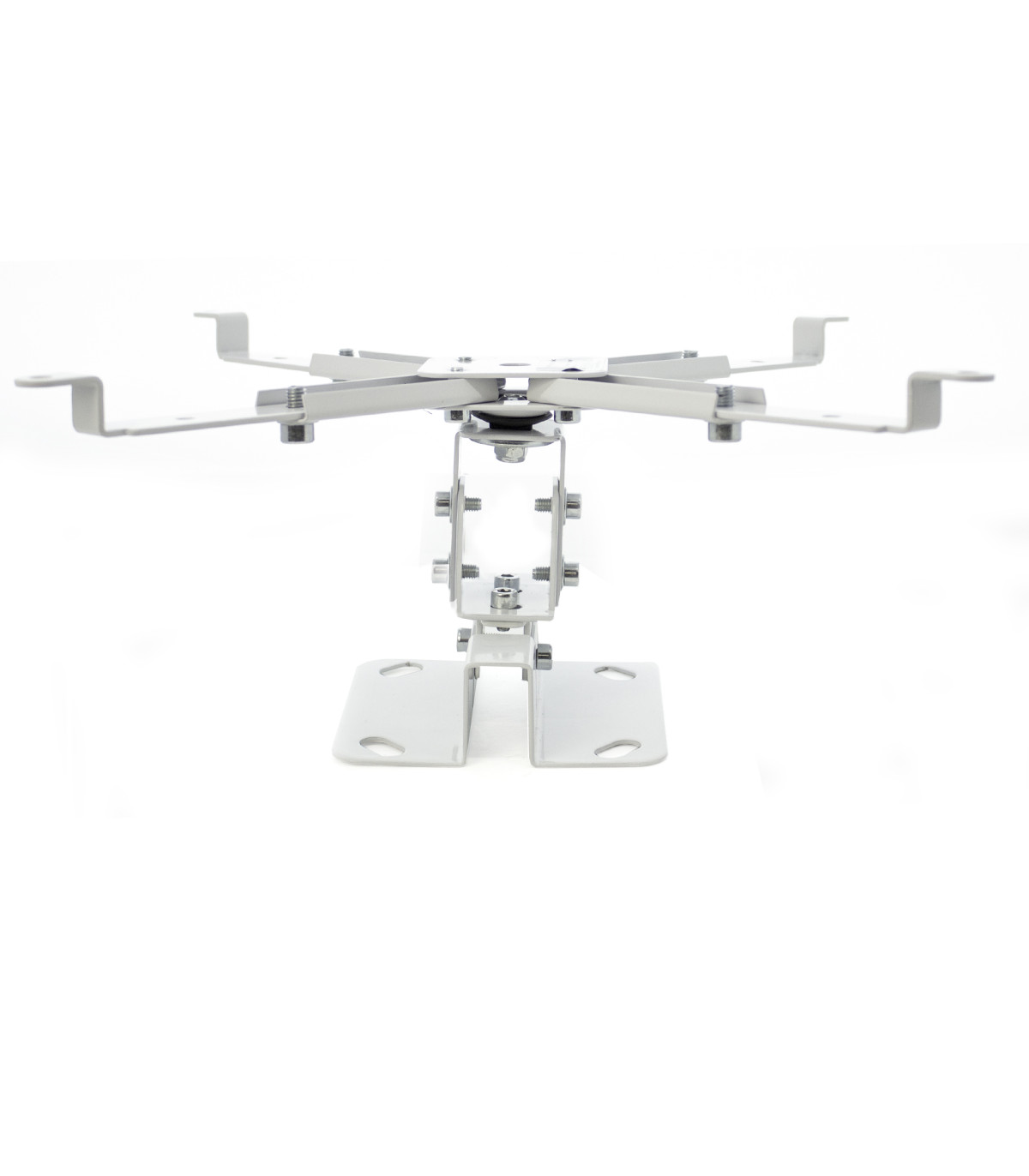 Soporte de proyector de techo y pared rota 360º inclinacion 10º blanco