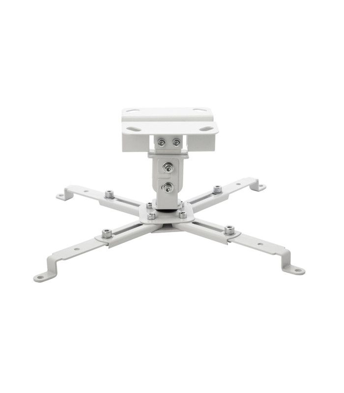 Soporte de proyector de techo y pared rota 360º inclinacion 10º blanco