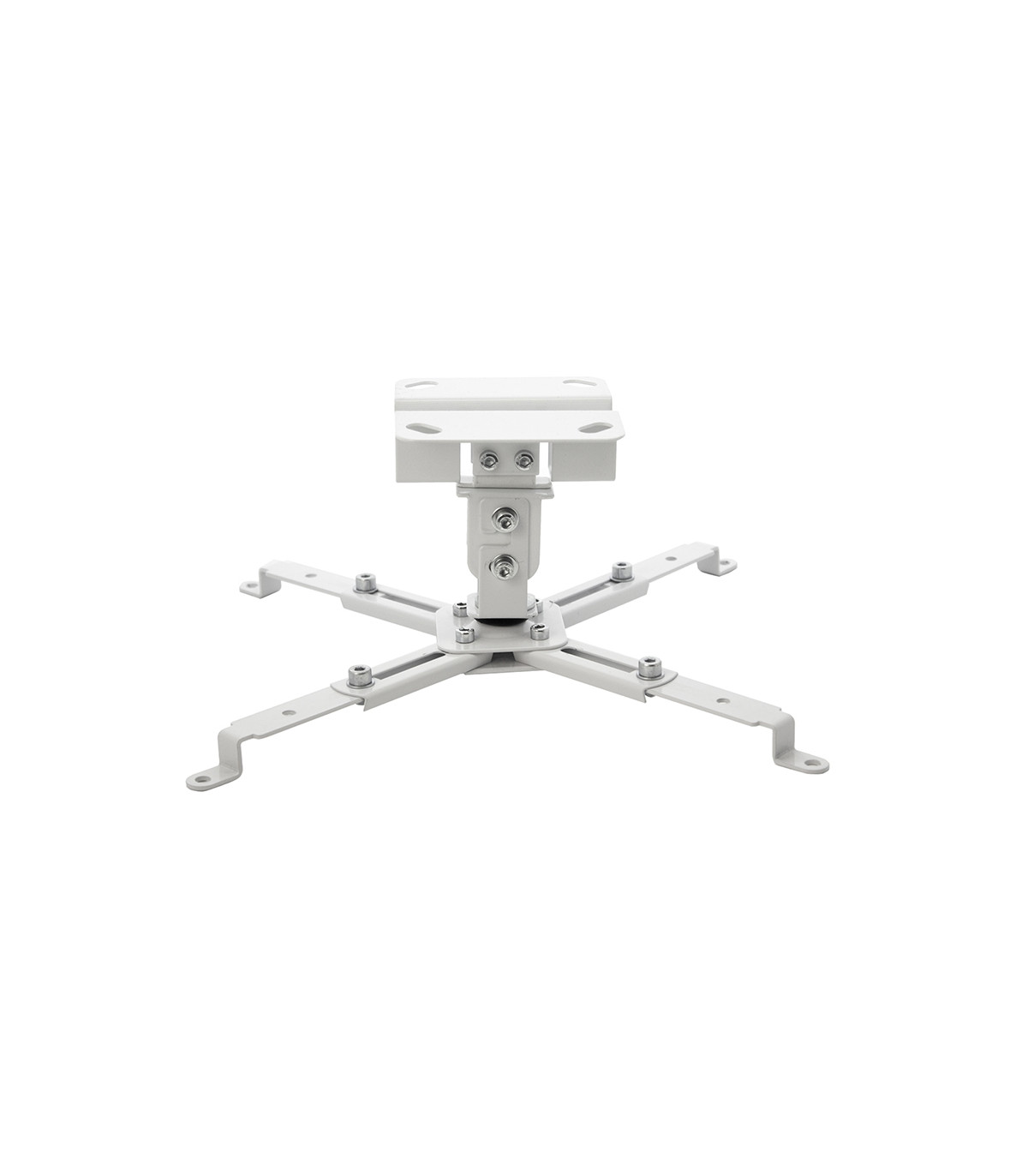 Soporte de proyector de techo y pared rota 360º inclinacion 10º blanco