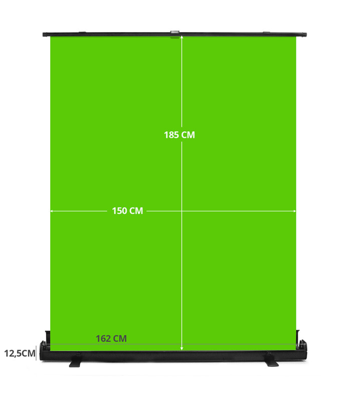 Pantalla chroma portátil