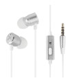 Auriculares topsound con manos libres blancos