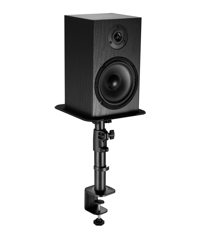 Soportes universales phoenix para altavoces de escritorio - ajustables en altura e inclinación