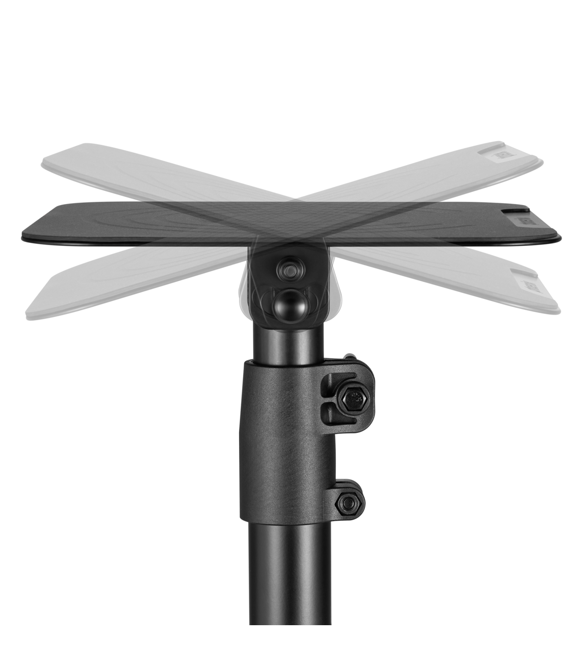 Soportes universales phoenix para altavoces de escritorio - ajustables en altura e inclinación