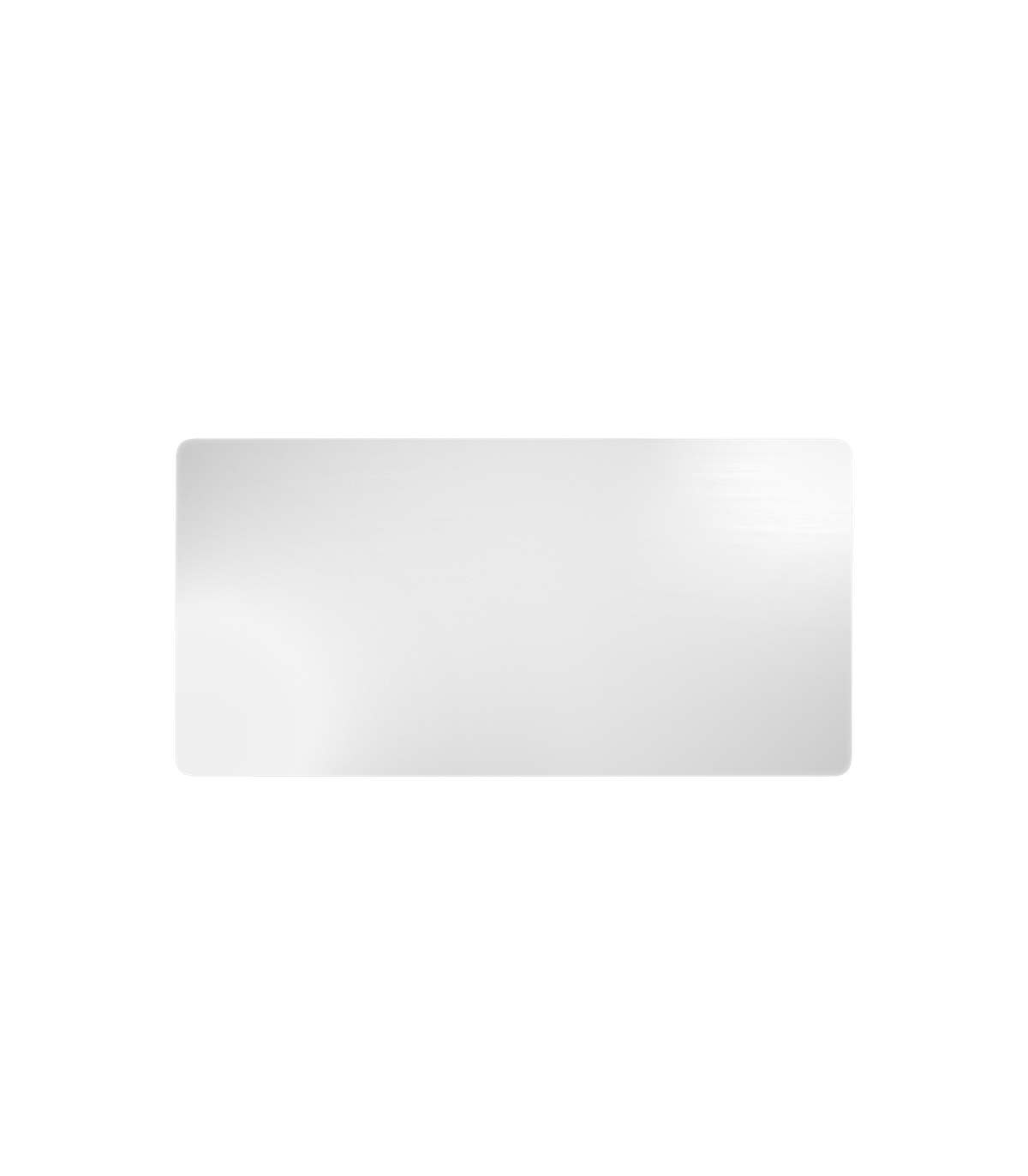 Nature tablero extendido madera mdf blanco 180 x 75 cm