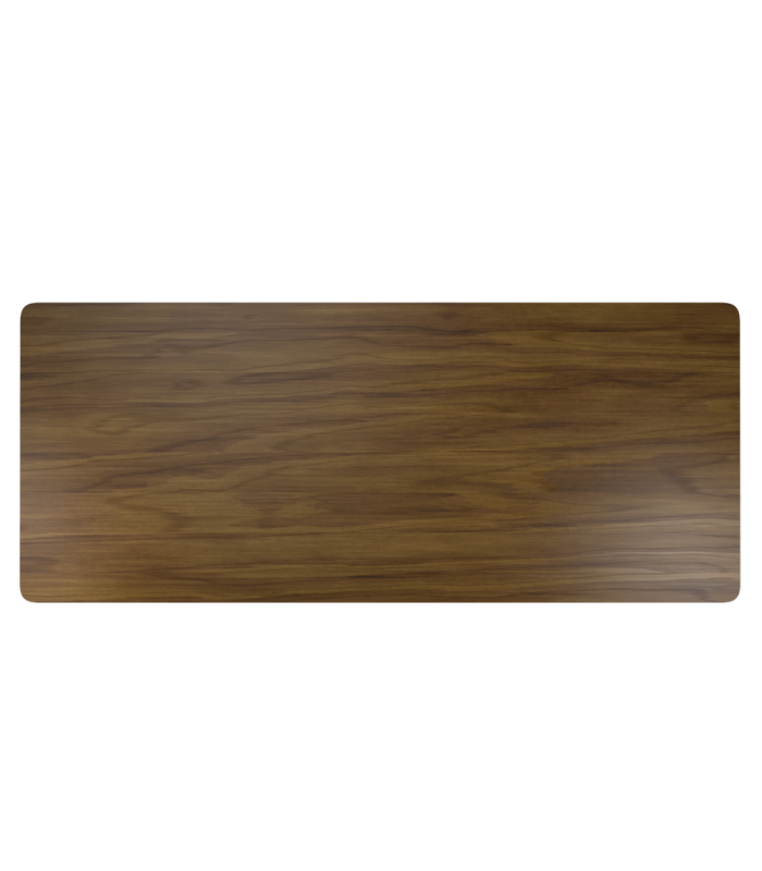 Nature tablero madera mdf walnut 150 x 75 cm