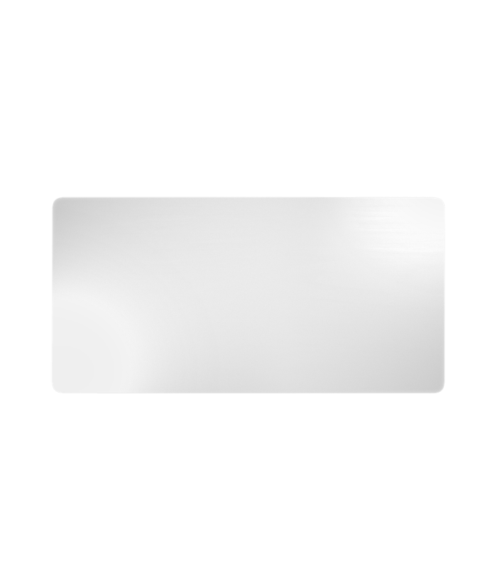 Nature tablero madera mdf blanco 150 x 75 cm