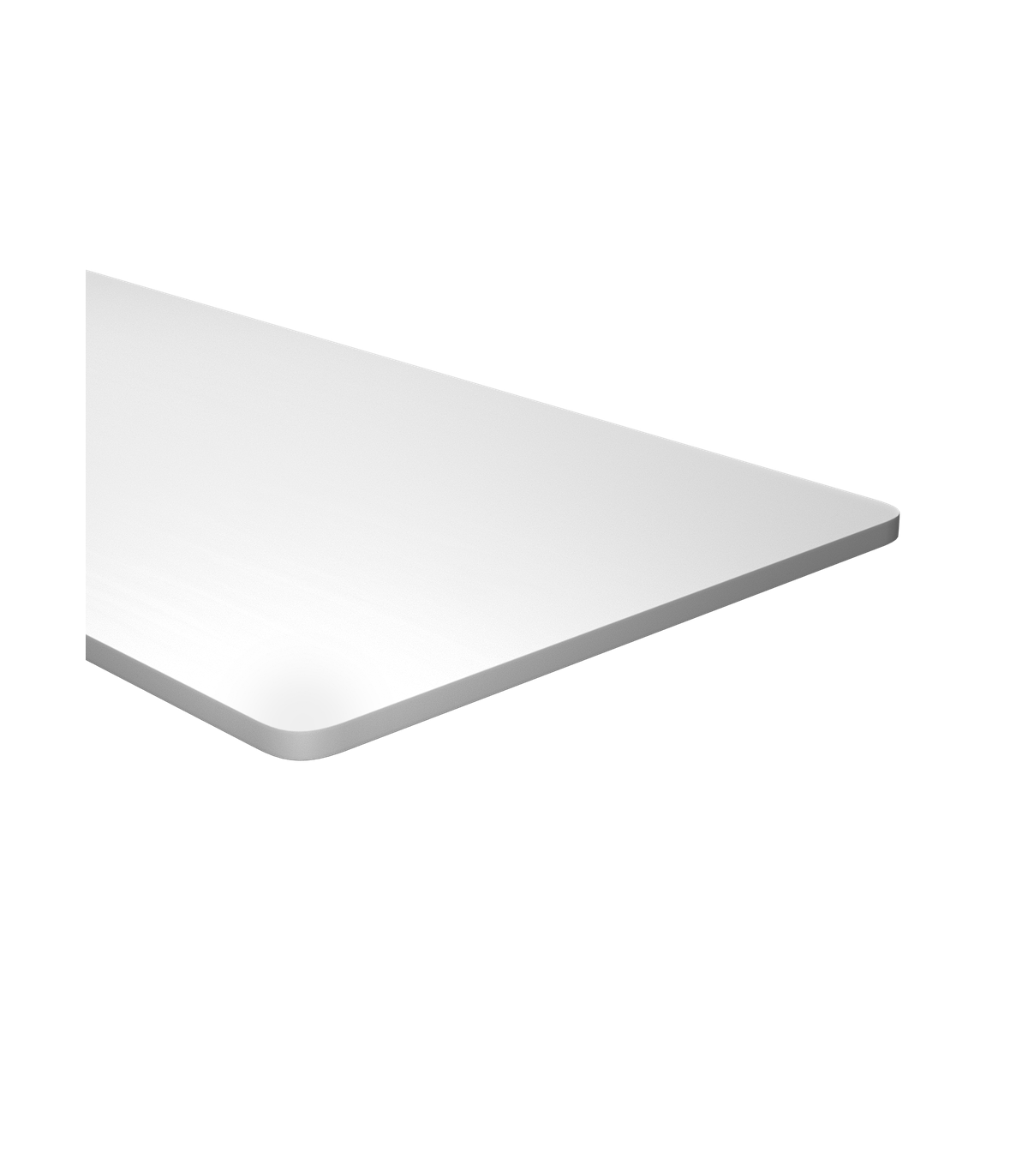 Nature tablero madera mdf blanco 150 x 75 cm