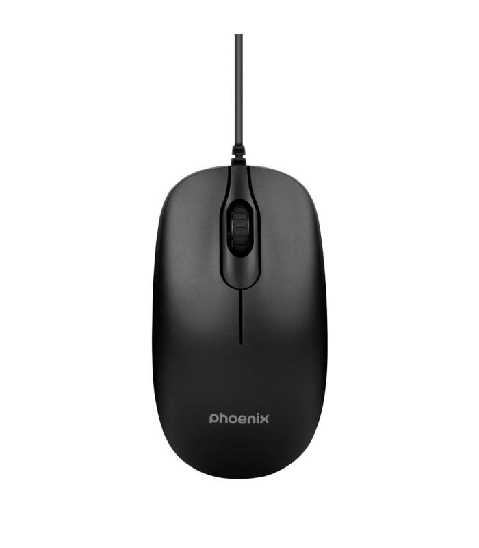 Phoenix combo teclado multimedia + ratón con cable usb 1200dpi