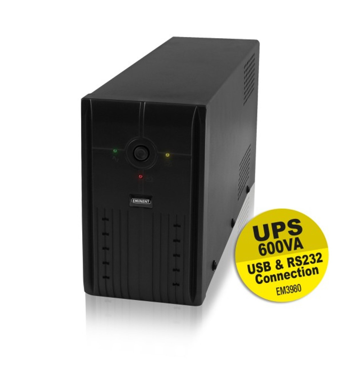 Sai eminent ups 600va - 360w -  rs232 + usb