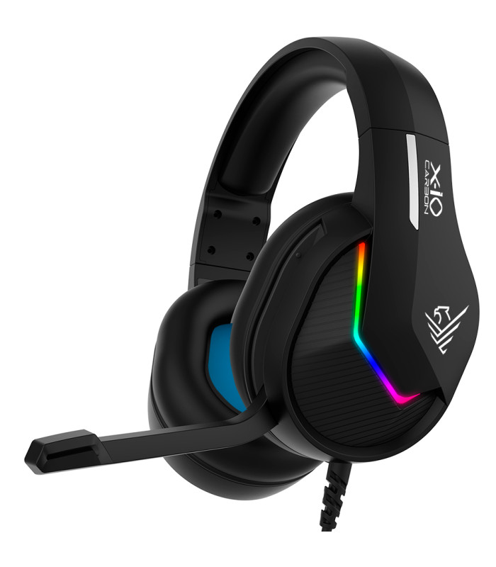 Auriculares gaming phoenix x - io negros multiplataforma con cable jack y adaptador