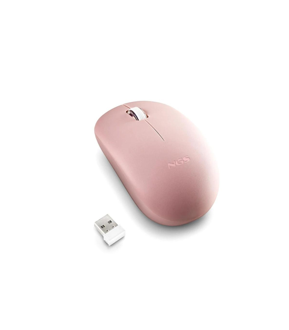NGS Raton Fogpro Inalambrico Rosa