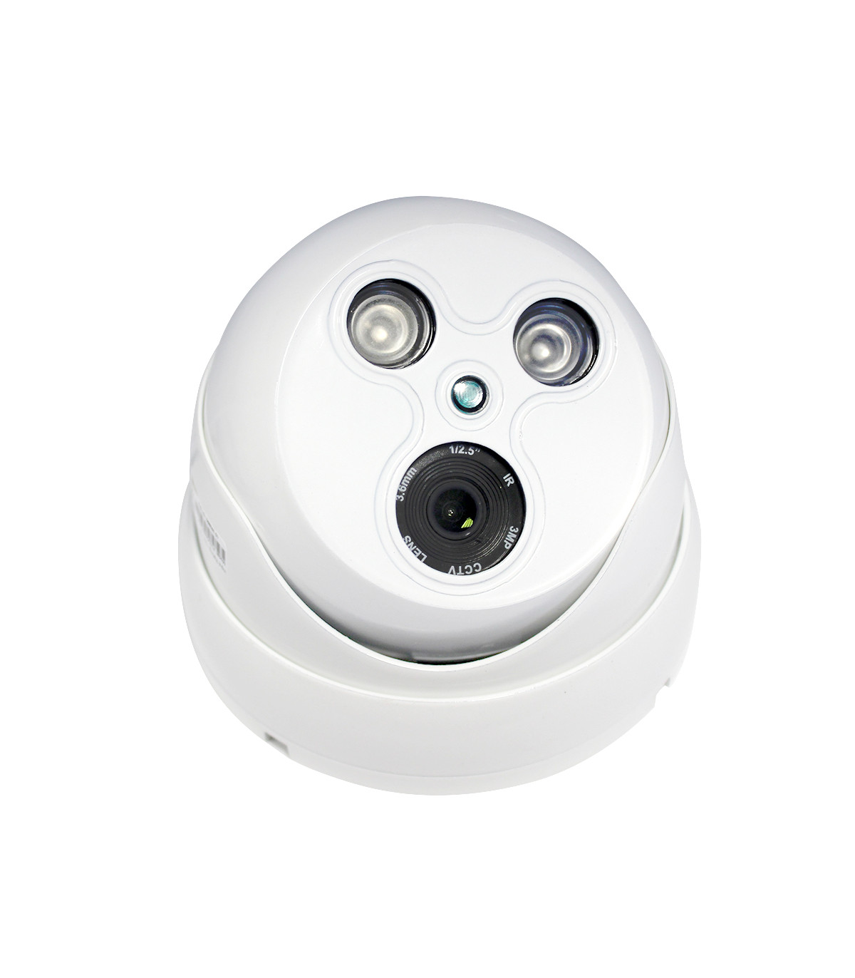 Camara de seguridad - vigilancia domo hdcvi phoenix cctv 2.0mp full hd 2.9mm - 4 en 1 - 2 arrays ir led - sensor sony - tvi cvi 