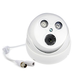 Camara de seguridad - vigilancia domo hdcvi phoenix cctv 2.0mp full hd 2.9mm - 4 en 1 - 2 arrays ir led - sensor sony - tvi cvi 