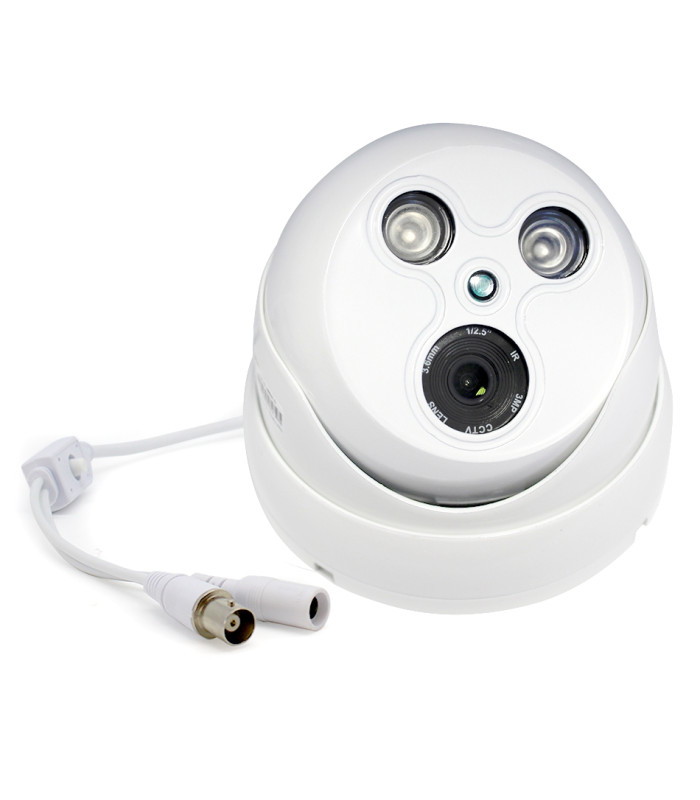 Camara de seguridad - vigilancia domo hdcvi phoenix cctv 2.0mp full hd 2.9mm - 4 en 1 - 2 arrays ir led - sensor sony - tvi cvi 