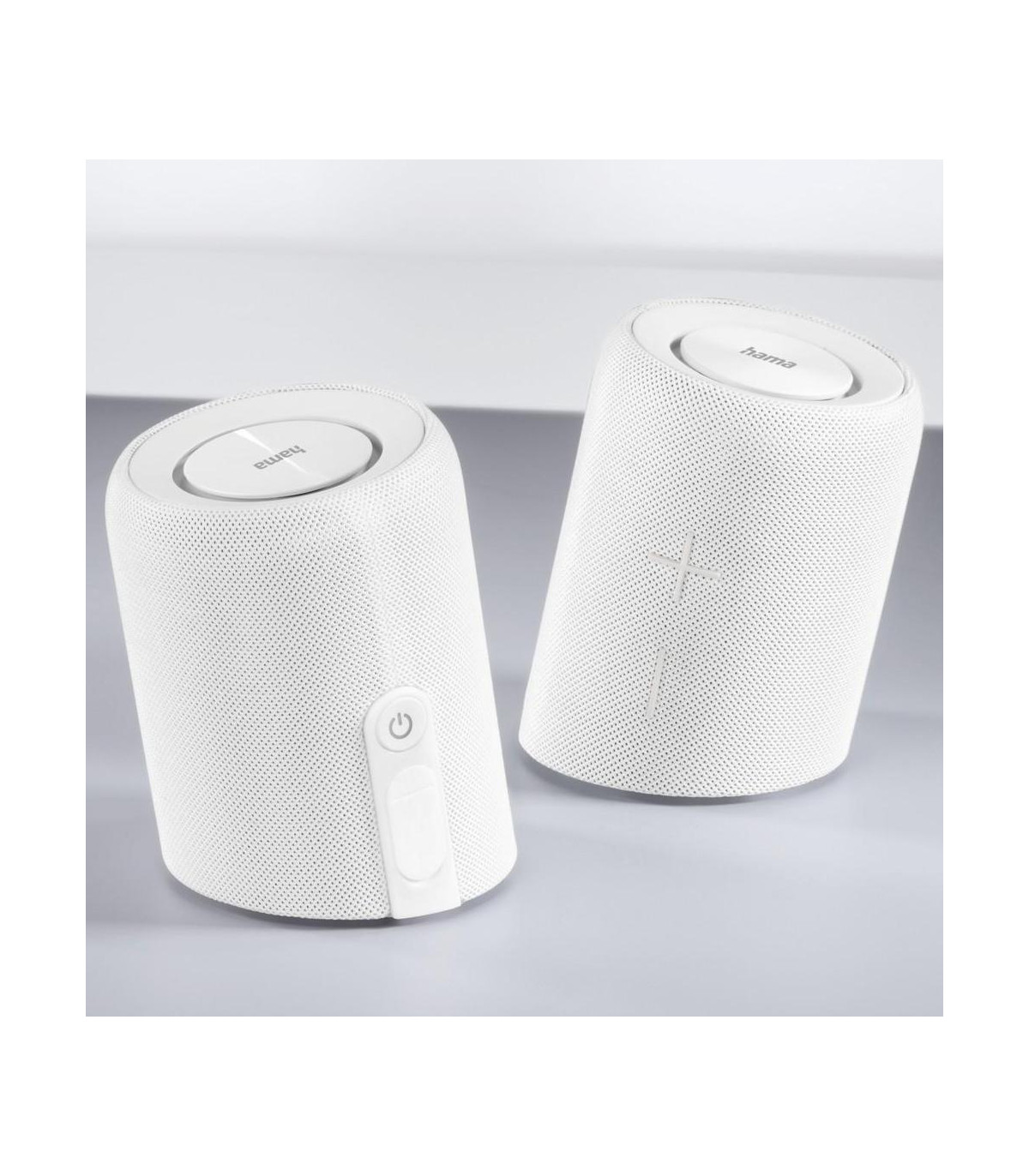 Altavoz hama twin 3.0 blanco