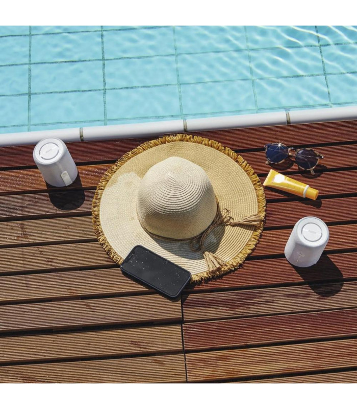 Altavoz hama twin 3.0 blanco