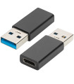Adaptador ewent usb - a a usb tipo c