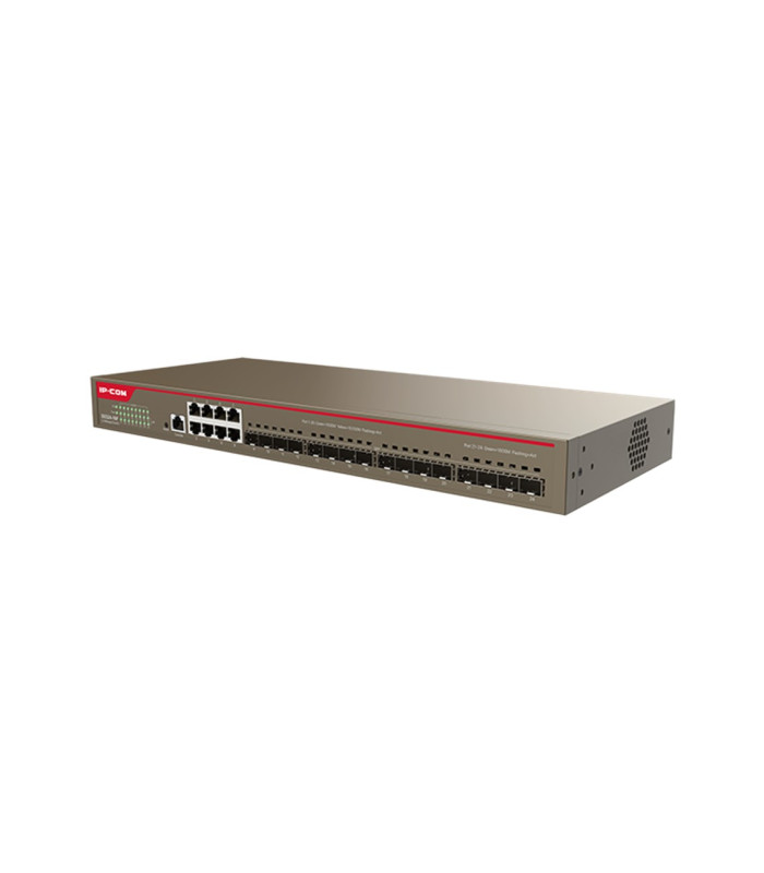 Switch ip - com  g5324 - 16f 8 puertos gigabit ethernet 16 puertos sfp gestionable l3