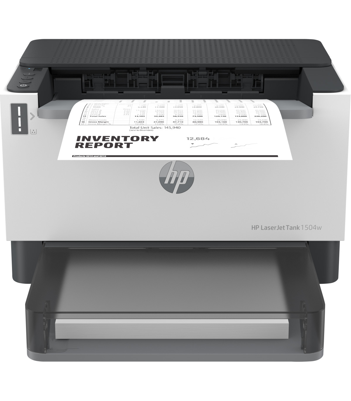 Impresora hp laser monocromo laserjet tank 1504w a4 -  22ppm -  wifi