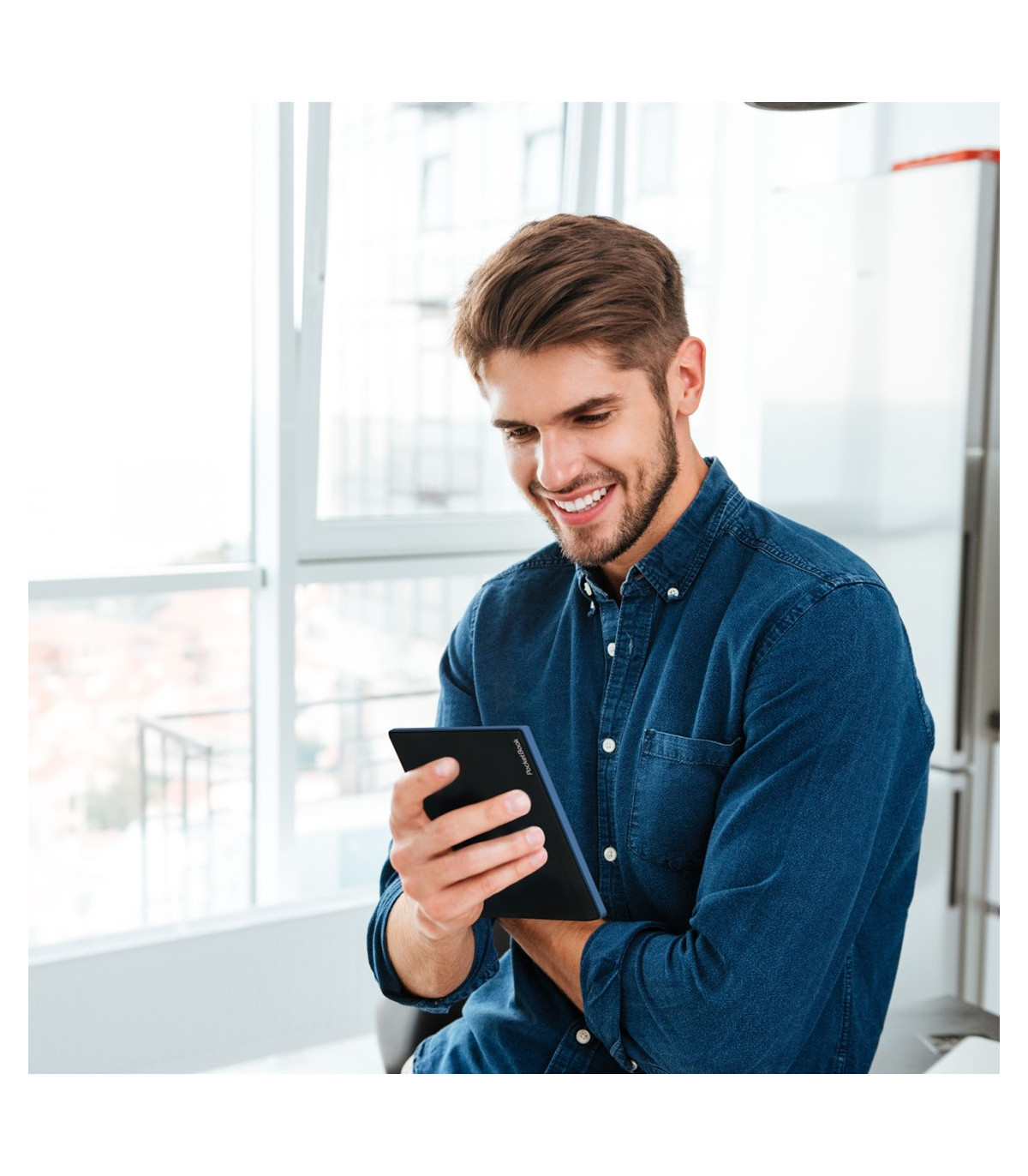 Libro electronico ebook pocketbook verse pro ereader 6 pulgadas 16 gb azul - azure