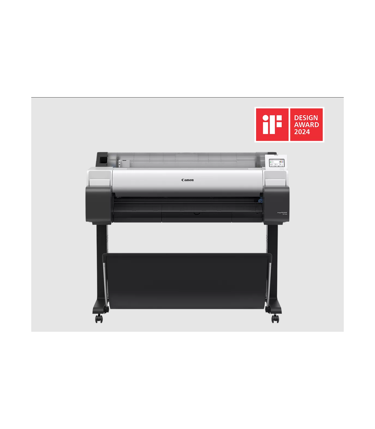 Plotter canon tm - 340 imageprograf a0 36 pulgadas -  2400ppp -  usb -  red -  wifi -  diseño cad -  tinta 5 colores -  tactil 4