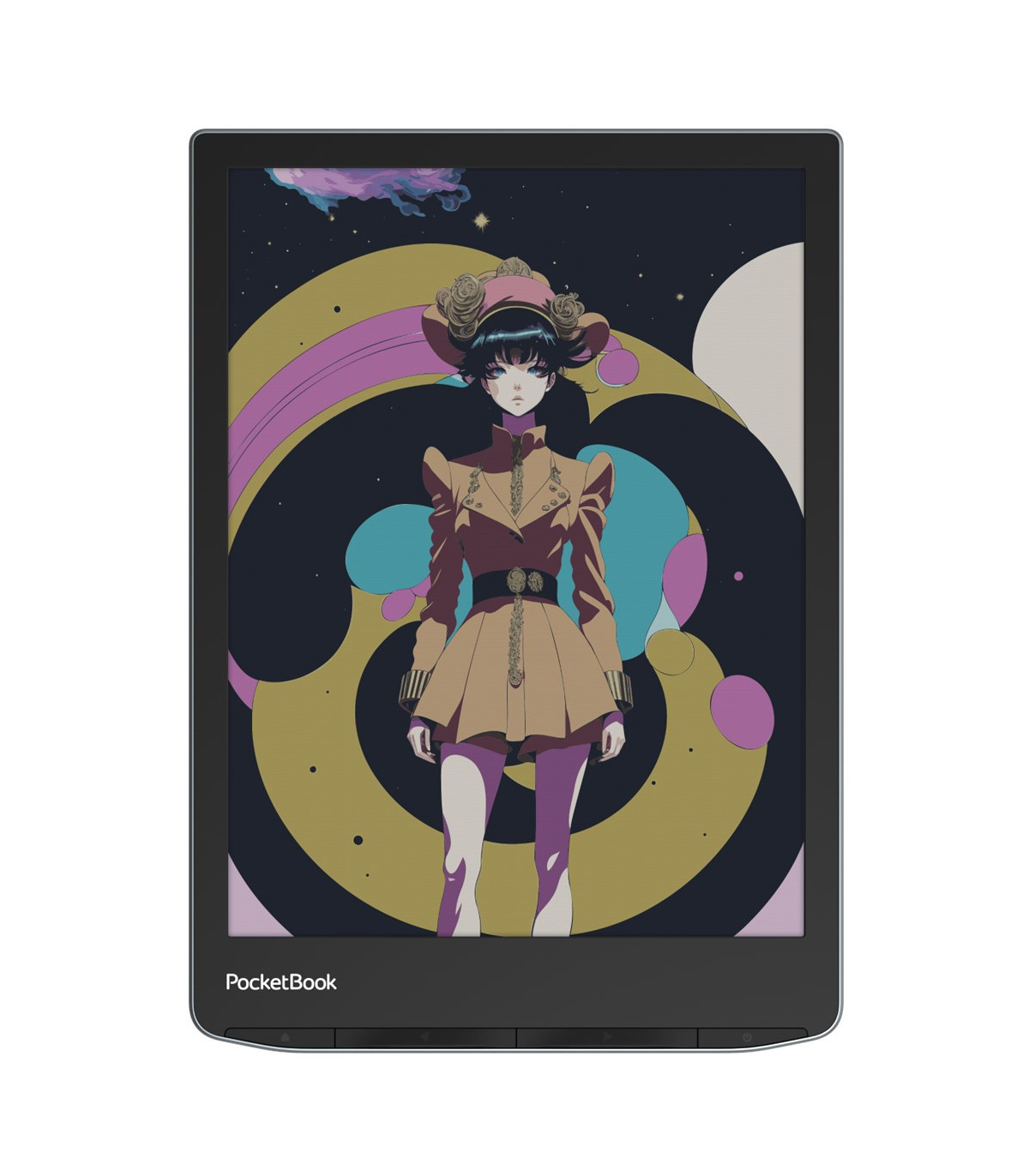 Libro electronico ebook pocketbook inkpad color 3 7.8 pulgadas 32gb - color stormy sea