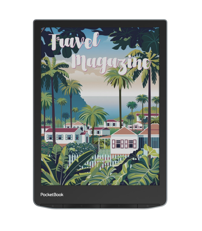 Libro electronico ebook pocketbook inkpad color 3 7.8 pulgadas 32gb - color stormy sea